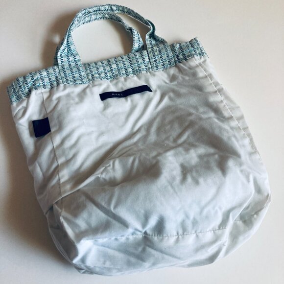 VINTAGE  Y2K Heart Print Cotton Tote Bag - Picture 6 of 6